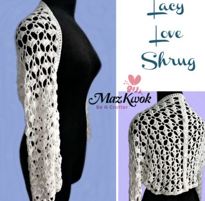 Enhance Your Summer Wardrobe with the Stylish Crochet Lacy Love Shrug Enhance Your Summer Wardrobe with the Stylish Crochet Lacy Love Shrug