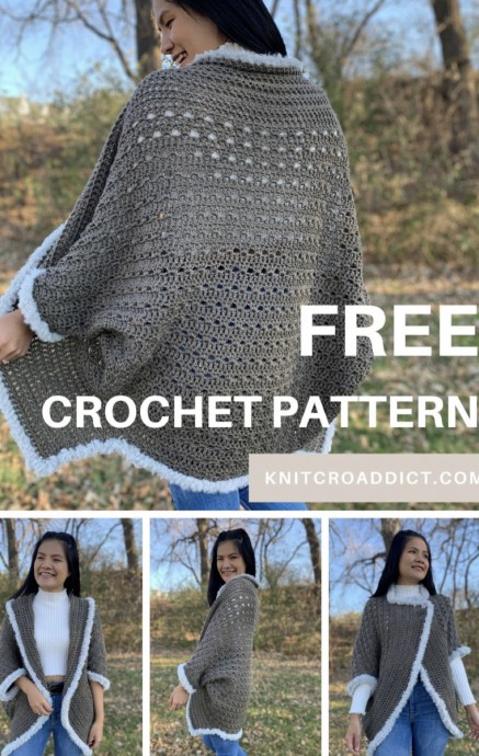 Lovely Crochet Shrug (Free Pattern)