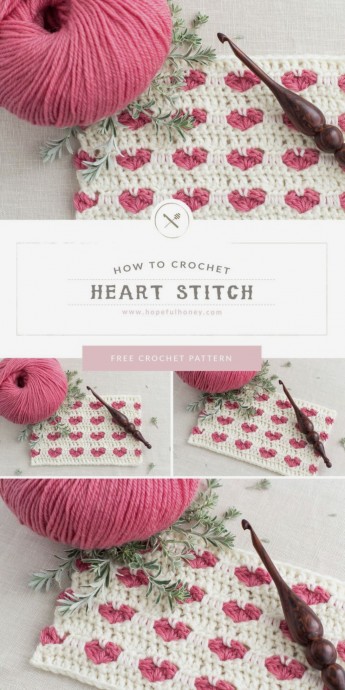 Crochet The Heart Stitch