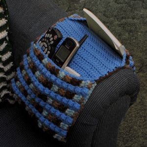 Create Your Own Crochet Bobble Stitch Armchair Caddy for a Cozy Home Create Your Own Crochet Bobble Stitch Armchair Caddy for a Cozy Home