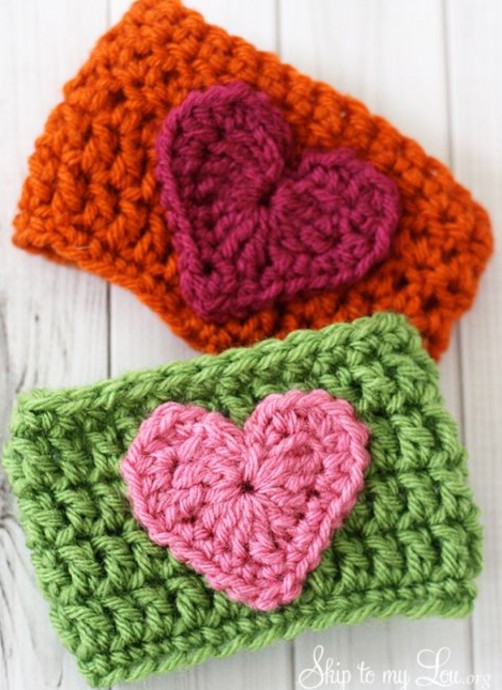 Adorable Crochet Heart Coffee Sleeve: Craft Your Charming Accessory for Morning Coffee Adorable Crochet Heart Coffee Sleeve: Craft Your Charming Accessory for Morning Coffee