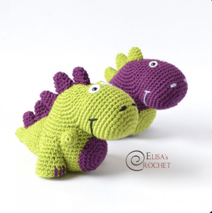 Dinosaurs Free Crochet Pattern
