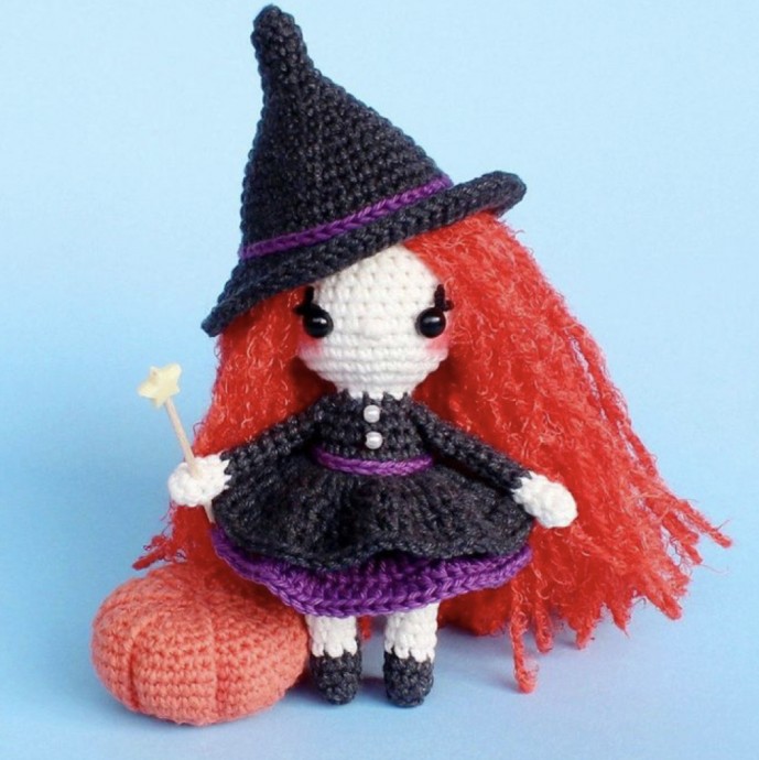 Little Witch Amigurumi Pattern
