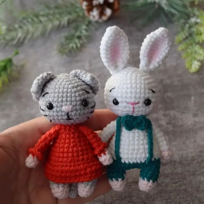 Create Adorable Crochet Amigurumi Cat and Bunny: Step-by-Step Guide for Crafting Fun Create Adorable Crochet Amigurumi Cat and Bunny: Step-by-Step Guide for Crafting Fun