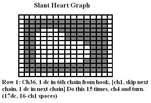 Create Your Own Stunning Slanted Heart Square: A Unique Crochet Pattern for Endless Creativity