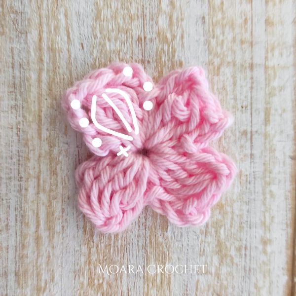 Crochet Butterfly Granny Square