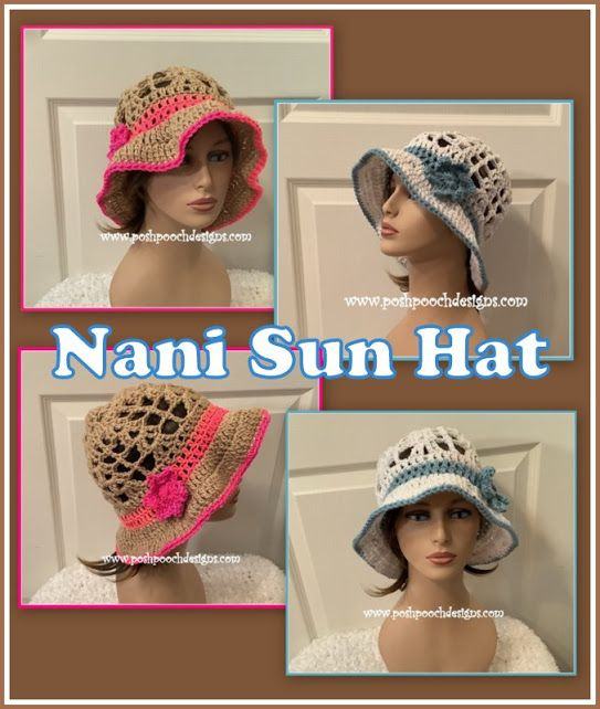 Create Your Stylish Crochet Nani Sun Hat - Perfect for Summer Days Create Your Stylish Crochet Nani Sun Hat - Perfect for Summer Days