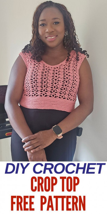 Stylish and Versatile Crochet Crop Top: Complete Guide and Pattern for Fashion Enthusiasts