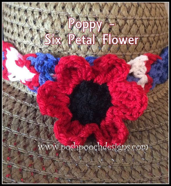 Creative Guide to Crocheting a Charming 6-Petal Flower with Simple Steps