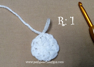 Crochet Bunny Coaster