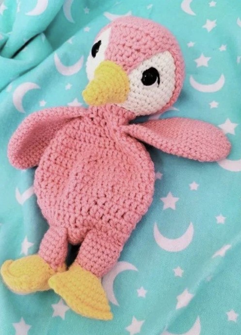 Crochet Penguin Snuggler