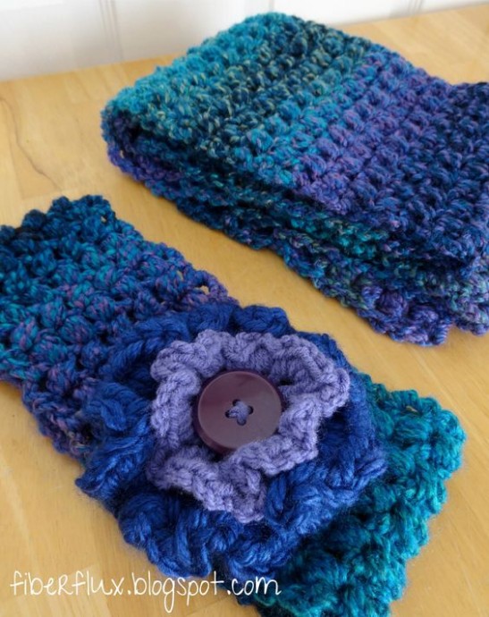 Crochet Tweedy Puff Stitch Ear Warmer - A Stylish and Cozy Accessory for Winter Crochet Tweedy Puff Stitch Ear Warmer - A Stylish and Cozy Accessory for Winter