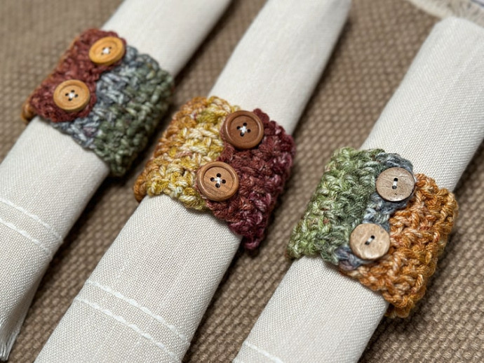 Create Beautiful Crochet Napkin Rings for Your Dining Table – A Step-by-Step Guide