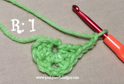 Crochet Garden Headscarf