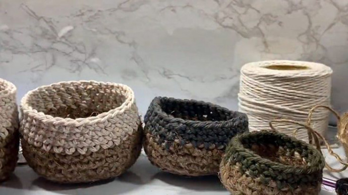 Create These Adorable Crochet Mini Nesting Baskets for Home Organization and Decor Create These Adorable Crochet Mini Nesting Baskets for Home Organization and Decor
