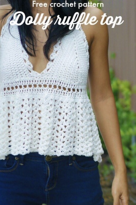 Dolly Ruffle Top