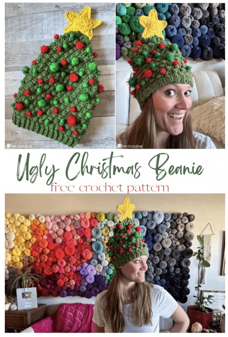 Ugly Christmas Beanie