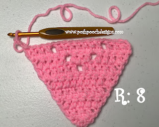 Crochet Valentine Heart Headscarf &ndash; A Charming Accessory for Valentine&#039;s Day