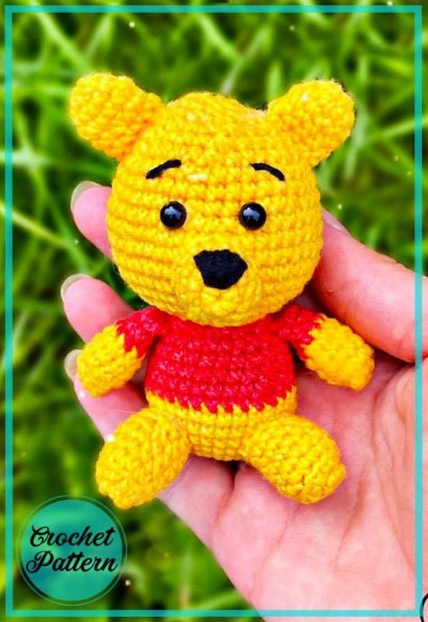 Create Your Own Adorable Winnie the Pooh Crochet Keychain: A Fun and Creative Amigurumi Project Create Your Own Adorable Winnie the Pooh Crochet Keychain: A Fun and Creative Amigurumi Project