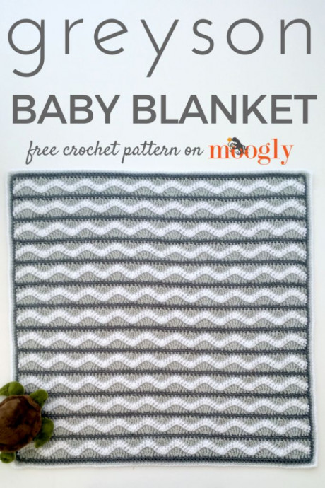 Crochet Greyson Baby Blanket