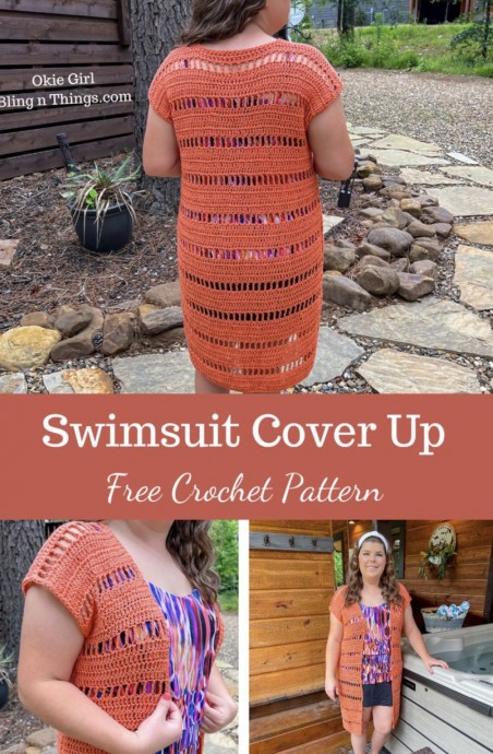 Swimsuit Cover Up Free Crochet Pattern
