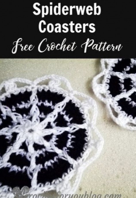 How to Create Beautiful Crochet Spiderweb Coasters for Halloween Decor How to Create Beautiful Crochet Spiderweb Coasters for Halloween Decor