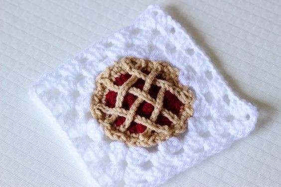 Create Your Own Crochet Cherry Pie Granny Square with This Fun Pattern Create Your Own Crochet Cherry Pie Granny Square with This Fun Pattern