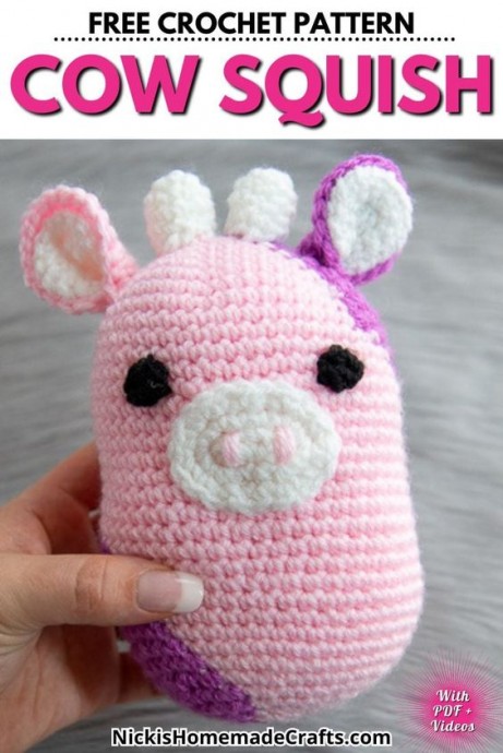 Create Your Adorable Crochet Cow Squish: A Step-by-Step Guide for Everyone to Enjoy Create Your Adorable Crochet Cow Squish: A Step-by-Step Guide for Everyone to Enjoy
