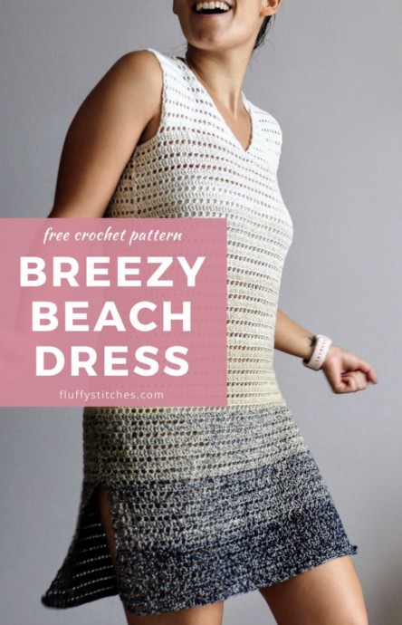 Free Crochet Breezy Beach Dress Pattern