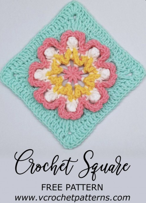 Crochet a Beautiful Granny Square (Free Pattern)
