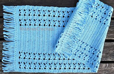 Crochet Rectangular Table Runner