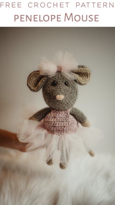 Create Your Own Charming Penelope Mouse: A Free Crochet Pattern for All Skill Levels Create Your Own Charming Penelope Mouse: A Free Crochet Pattern for All Skill Levels