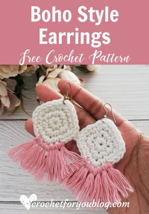 Amazing Crochet Boho Earrings