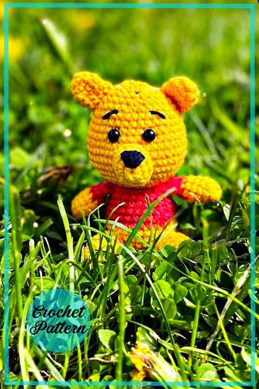 Create Your Own Adorable Winnie the Pooh Crochet Keychain: A Fun and Creative Amigurumi Project