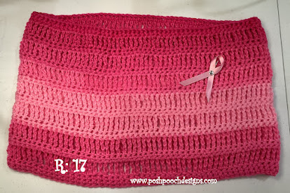 Crochet Pretty In Pink Cowl