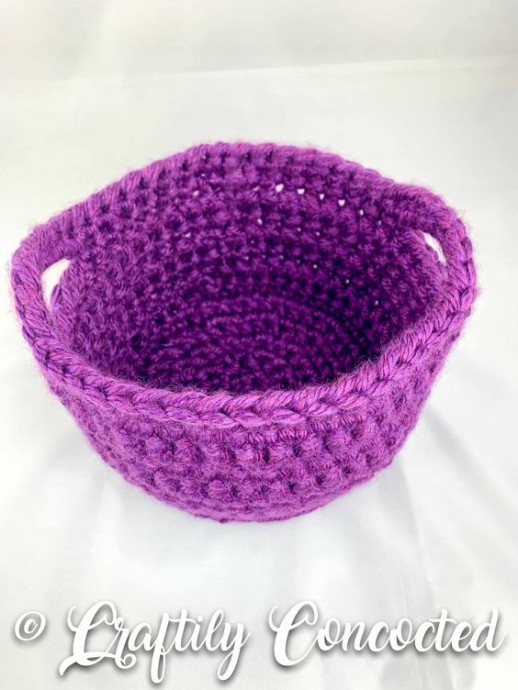 Crochet Adorable Basket