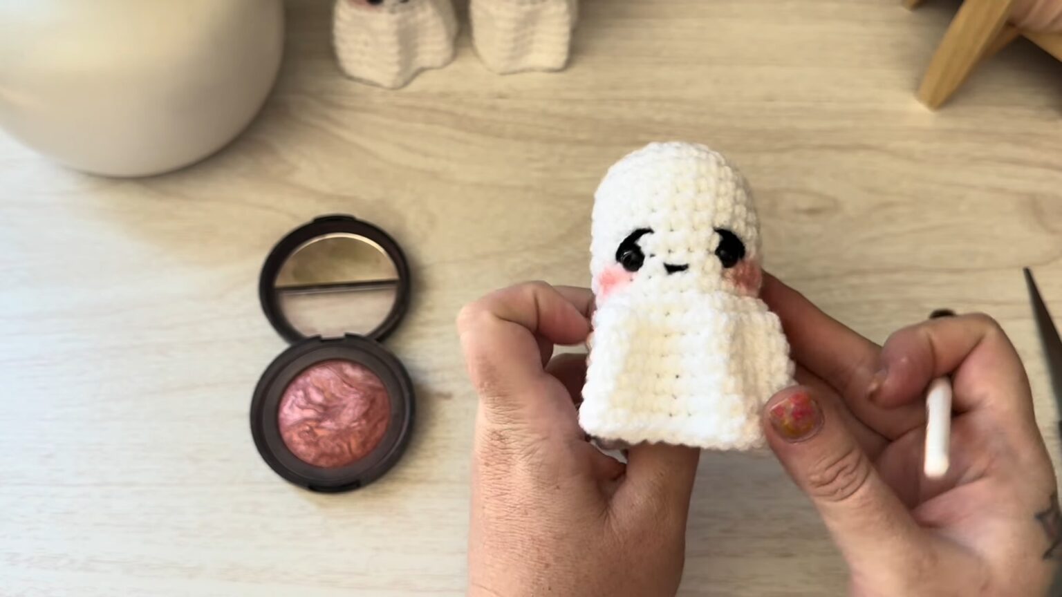 Crochet Halloween Ghost