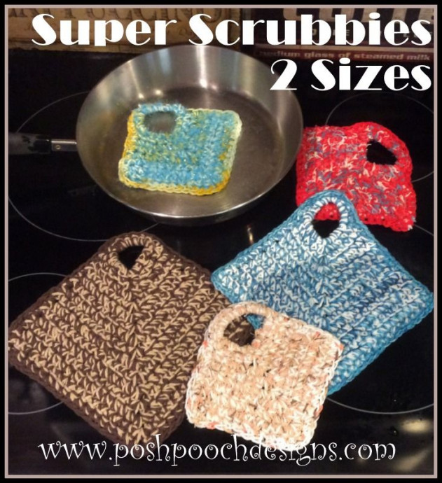 Create Your Own Crochet Super Scrubbie: A Fun and Functional Cleaning Essential