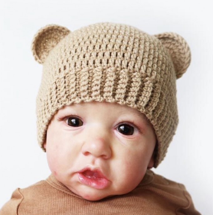 Cute Baby Bear Hat