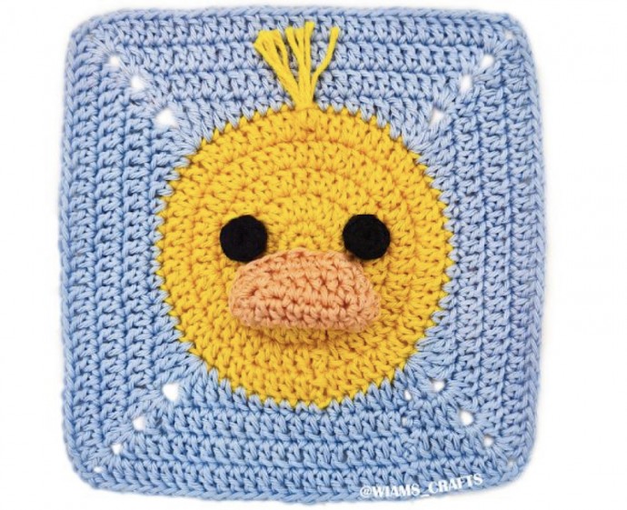Creative Crochet Project: The Adorable Duckling Granny Square Pattern for Whimsical Designs Creative Crochet Project: The Adorable Duckling Granny Square Pattern for Whimsical Designs