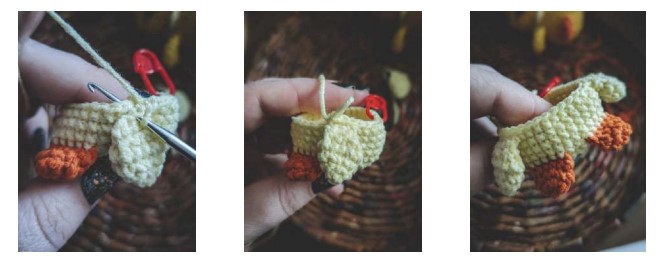 Delightful Crochet Baby Chick on a Swing: A Whimsical Touch for Any Nursery