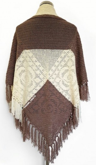 Experience Elegance with the Rose Relief Shawl - Perfect for Any Occasion Experience Elegance with the Rose Relief Shawl - Perfect for Any Occasion