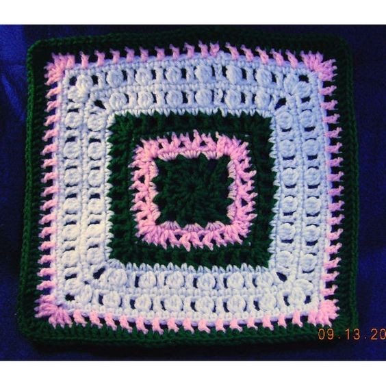 Create a Cozy Crochet Bobble Stripes Pillowghan Square: A Fun and Colorful Project Create a Cozy Crochet Bobble Stripes Pillowghan Square: A Fun and Colorful Project