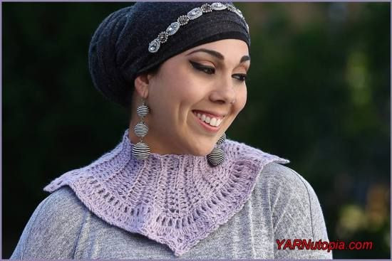 Crochet Vintage Inspired Pelerine Collar