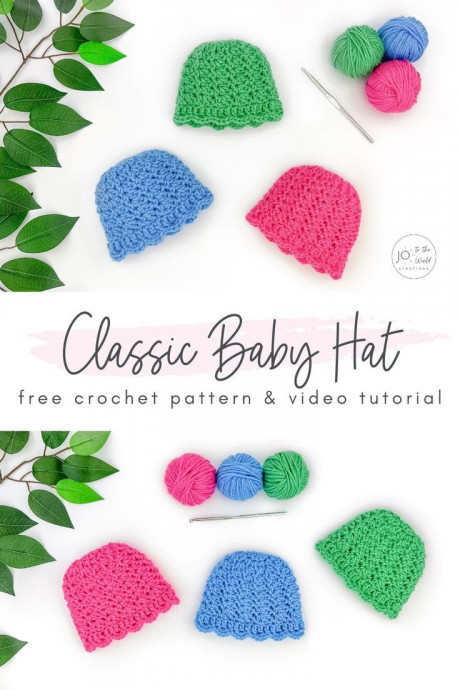 Create an Adorable Crochet Classic Baby Hat: A Complete Guide for Cherished Memories Create an Adorable Crochet Classic Baby Hat: A Complete Guide for Cherished Memories