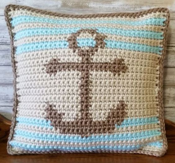 Create a Stunning Farmhouse Nautical Pillow Through Crochet: A Step-by-Step Guide