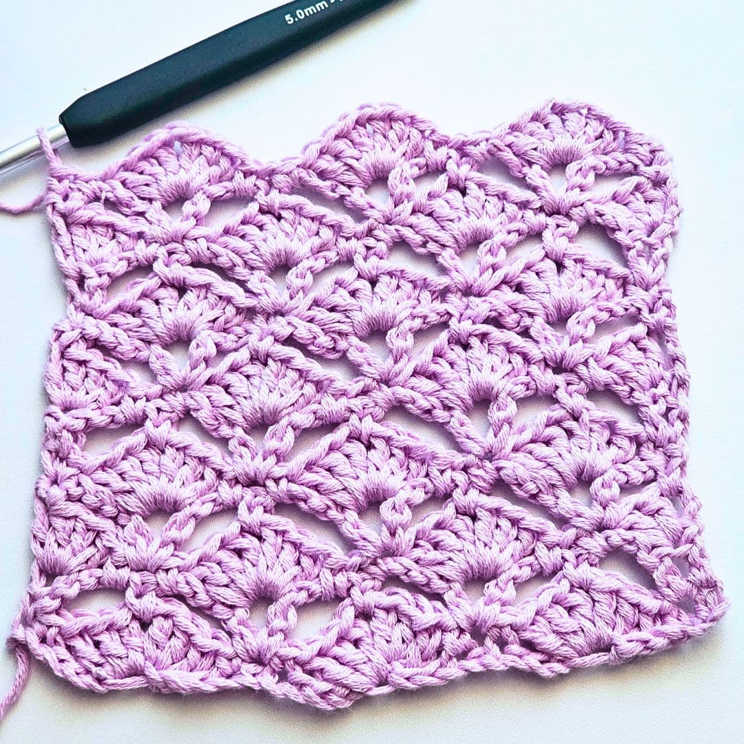 Crochet Fantail Shell Stitch - A Step-by-Step Guide for Beautiful Projects