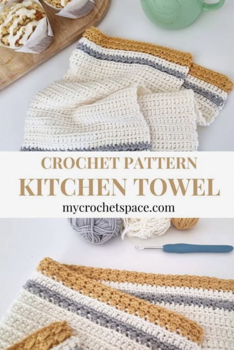 Crochet Kitchen Towel