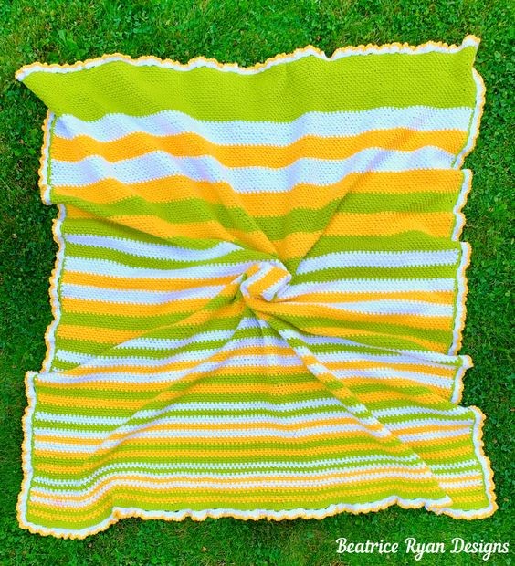Create Your Vibrant Summer Stripes Afghan: A Colorful Crochet Project for Your Home Create Your Vibrant Summer Stripes Afghan: A Colorful Crochet Project for Your Home