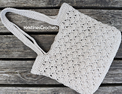 Create Your Own Stylish Crochet Shells Tote Bag - A Perfect Accessory for Any Occasion